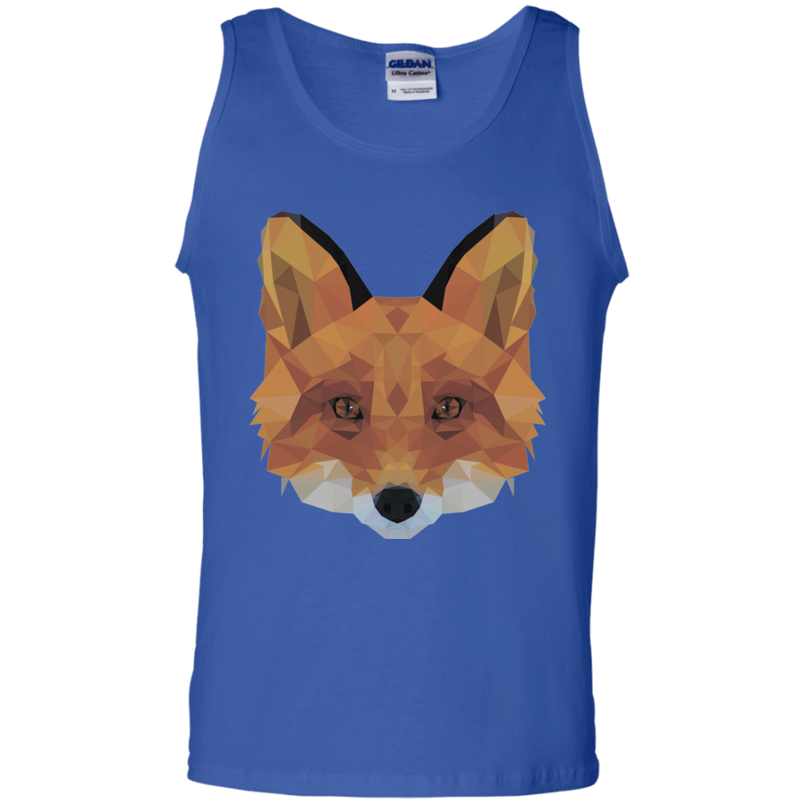 T-Shirts Royal / S Fox Portrait Men's Tank Top
