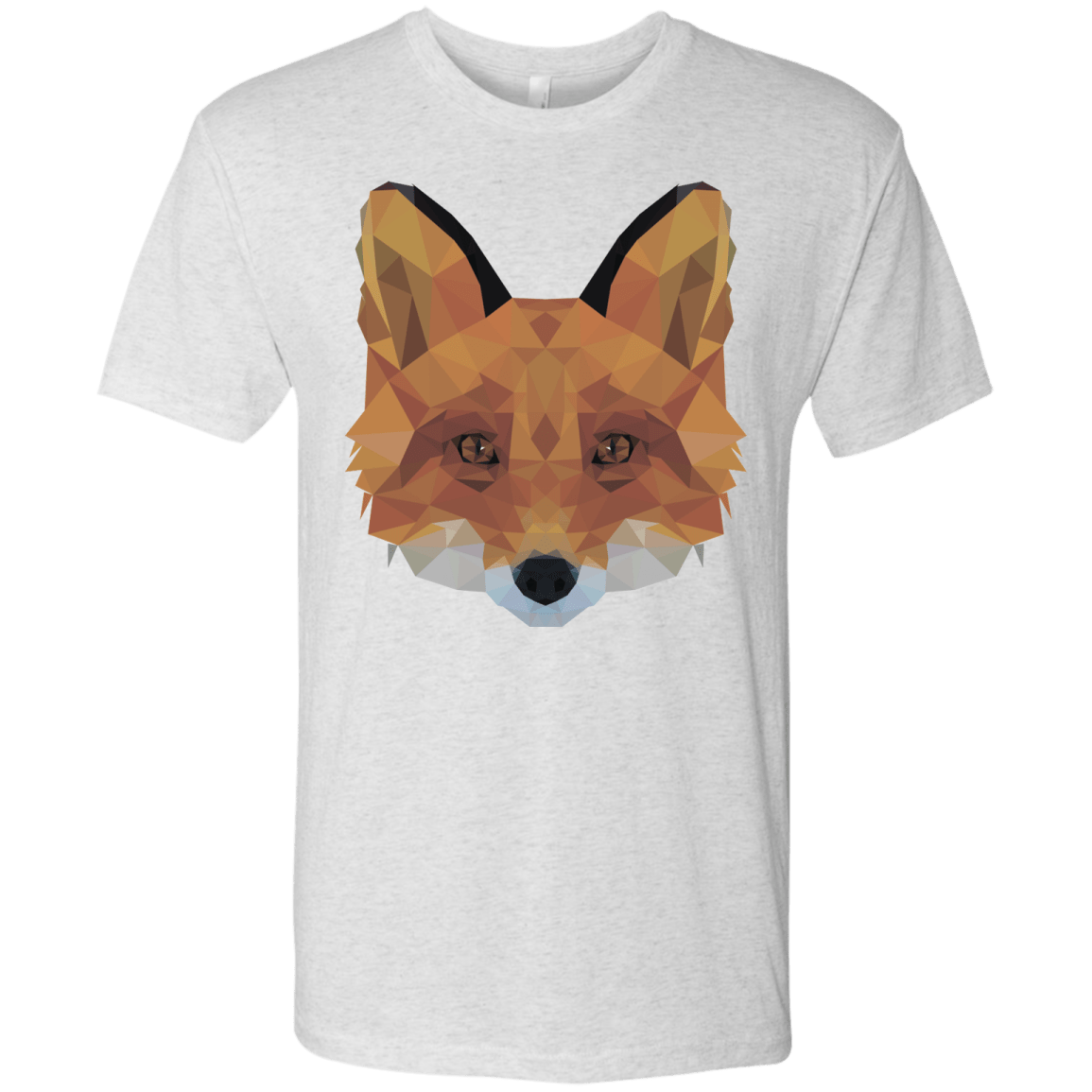 T-Shirts Heather White / S Fox Portrait Men's Triblend T-Shirt