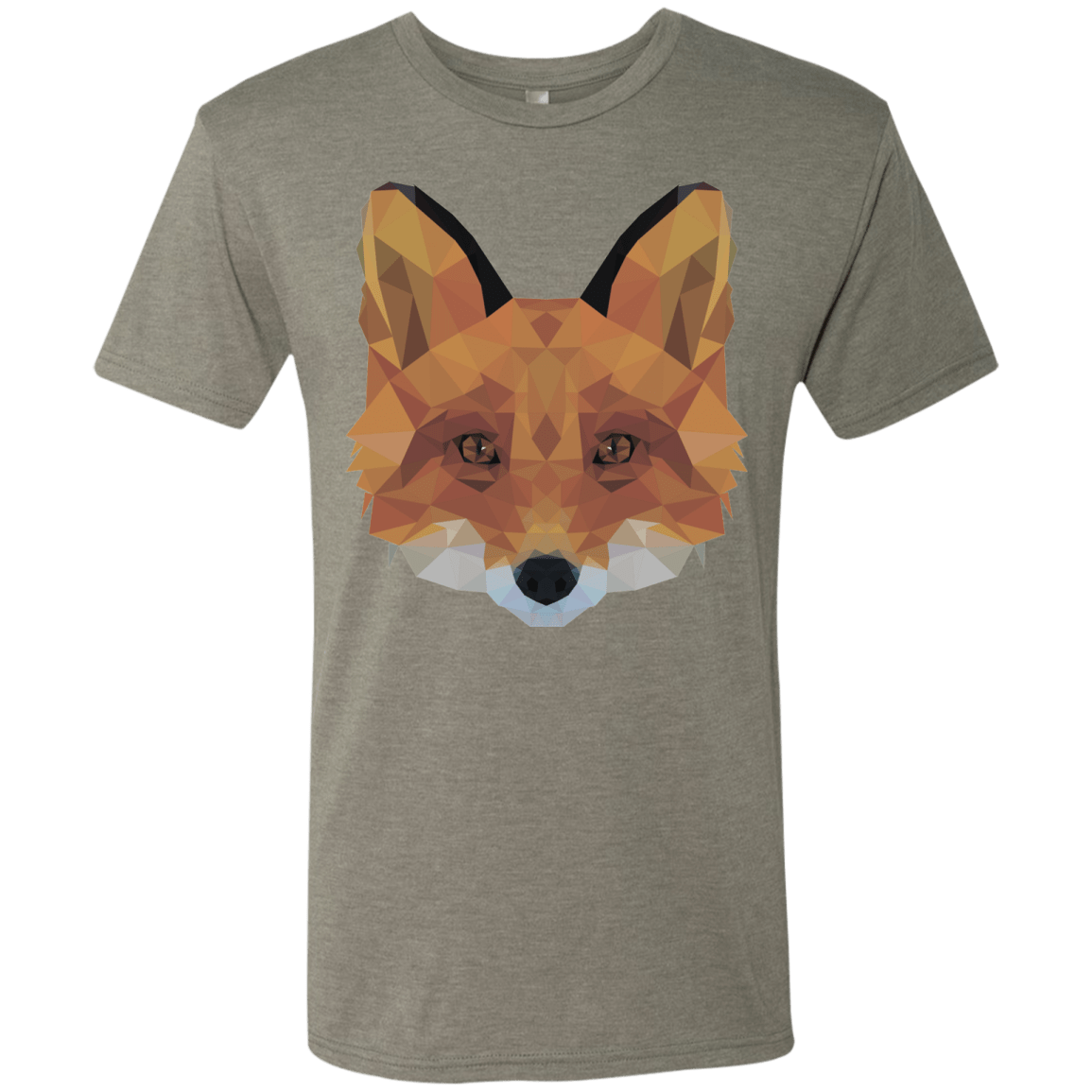 T-Shirts Venetian Grey / S Fox Portrait Men's Triblend T-Shirt