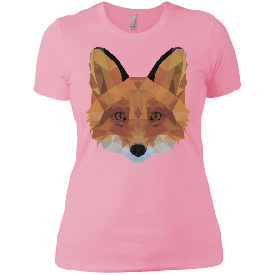T-Shirts Light Pink / X-Small Fox Portrait Women's Premium T-Shirt