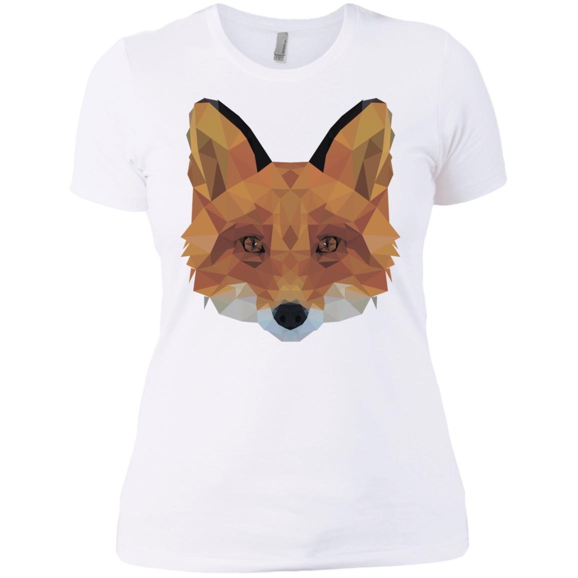 T-Shirts White / X-Small Fox Portrait Women's Premium T-Shirt