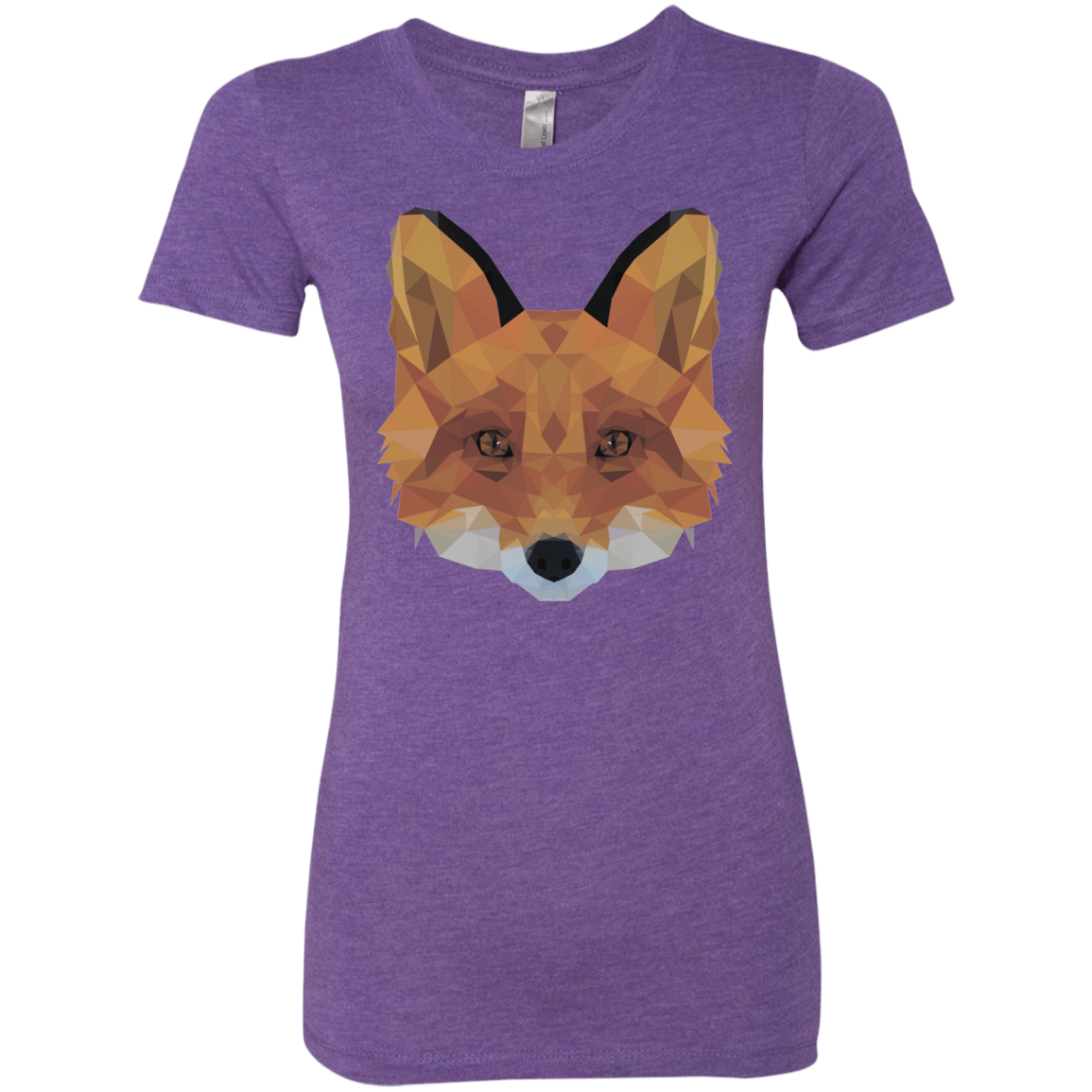 T-Shirts Purple Rush / S Fox Portrait Women's Triblend T-Shirt