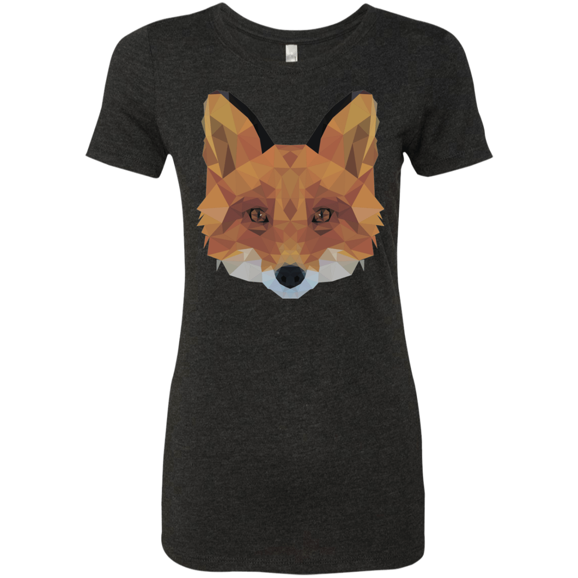 T-Shirts Vintage Black / S Fox Portrait Women's Triblend T-Shirt