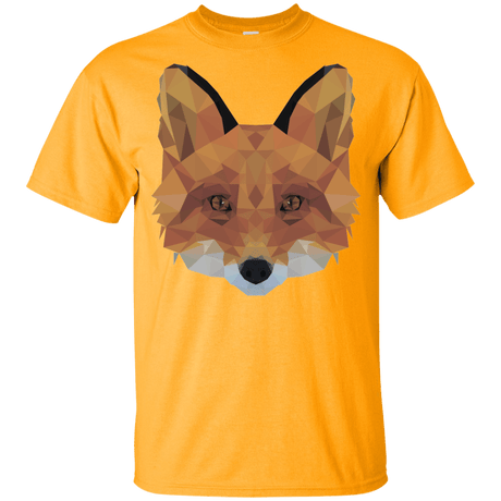 T-Shirts Gold / YXS Fox Portrait Youth T-Shirt