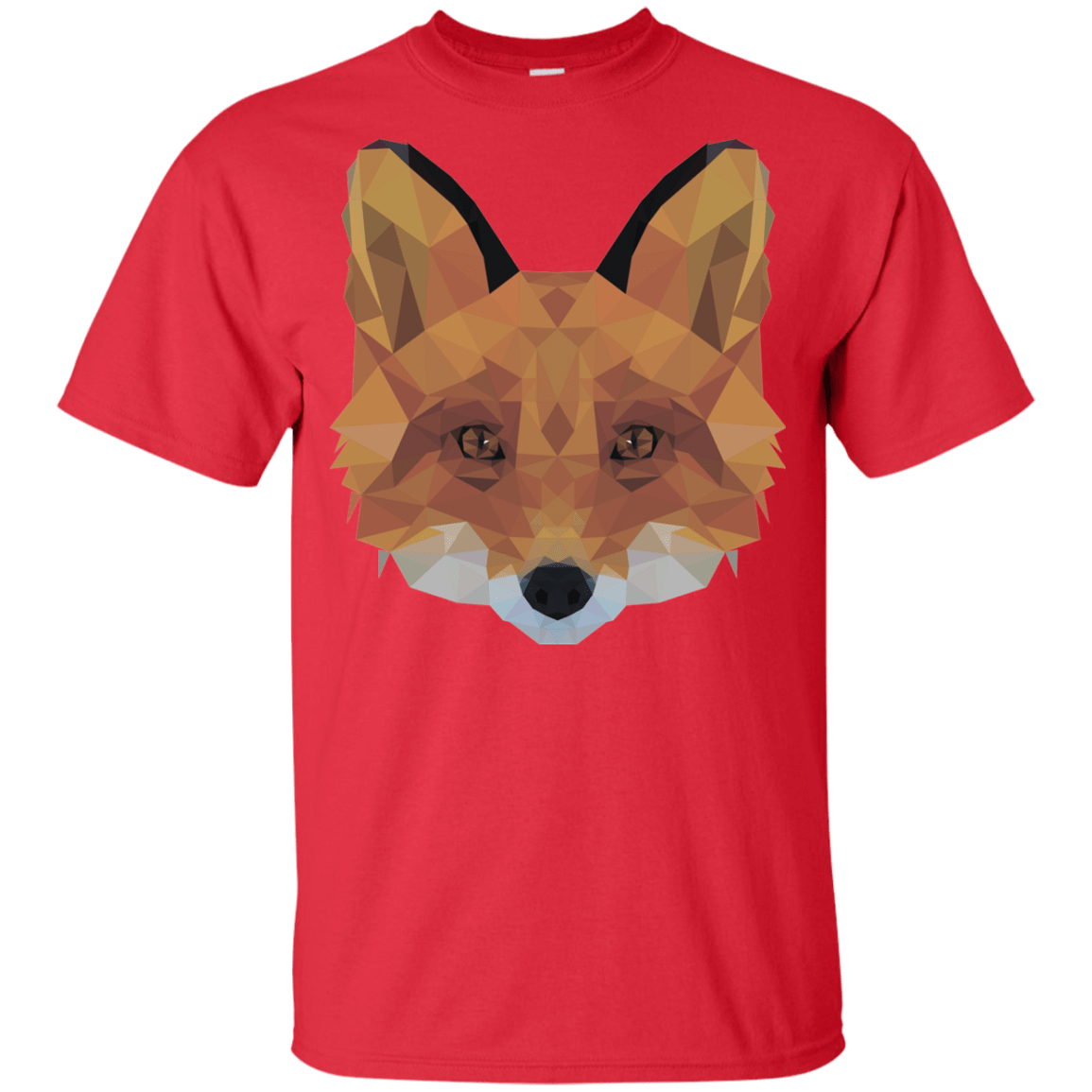 T-Shirts Red / YXS Fox Portrait Youth T-Shirt