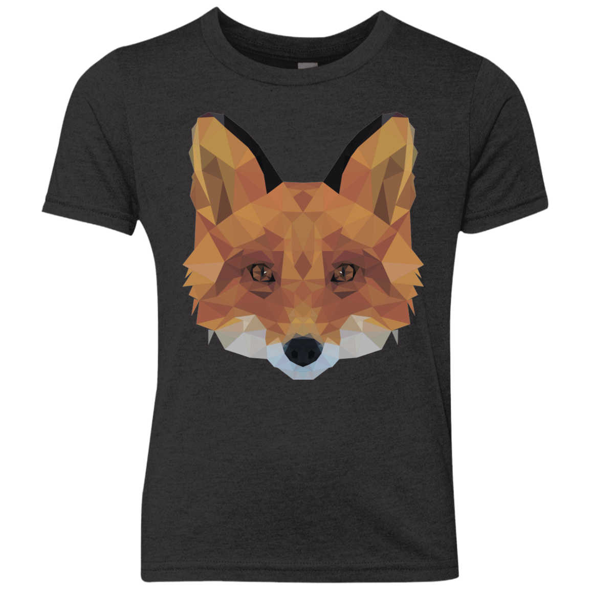 T-Shirts Vintage Black / YXS Fox Portrait Youth Triblend T-Shirt