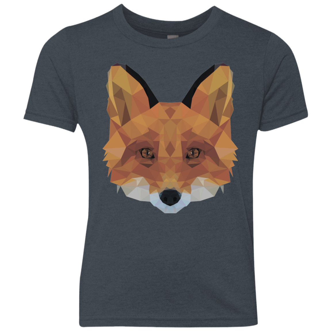 T-Shirts Vintage Navy / YXS Fox Portrait Youth Triblend T-Shirt