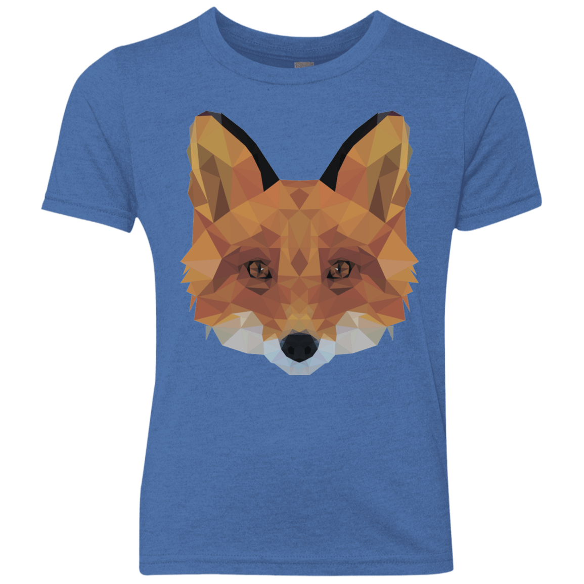 T-Shirts Vintage Royal / YXS Fox Portrait Youth Triblend T-Shirt