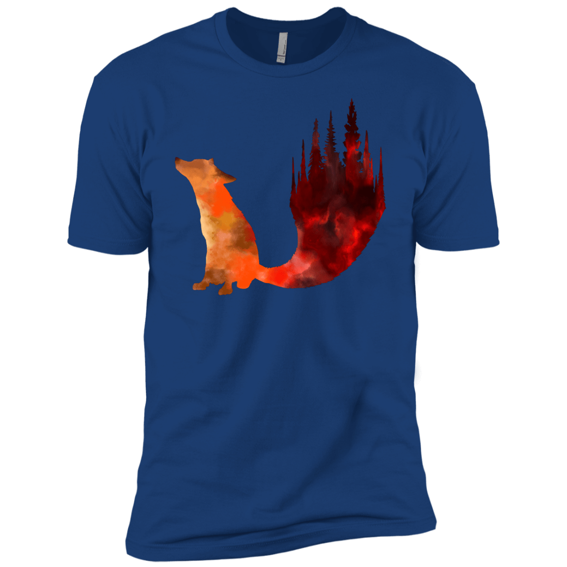 T-Shirts Royal / YXS Fox Tail Boys Premium T-Shirt
