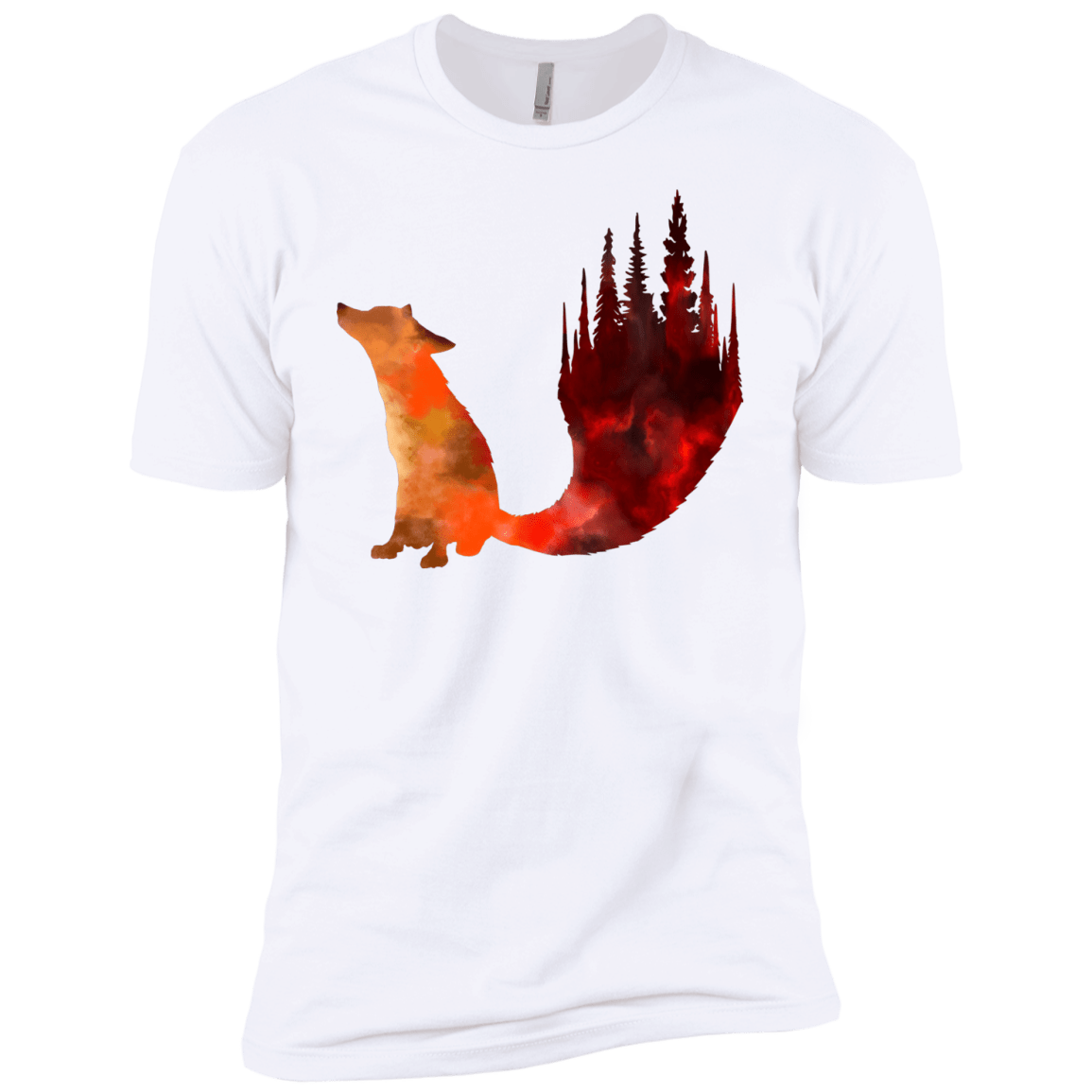 T-Shirts White / YXS Fox Tail Boys Premium T-Shirt