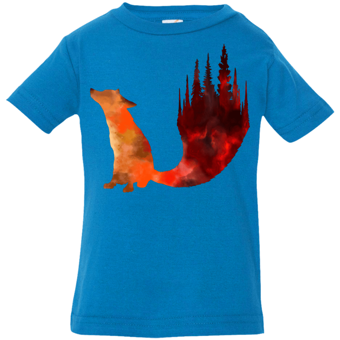 T-Shirts Cobalt / 6 Months Fox Tail Infant Premium T-Shirt