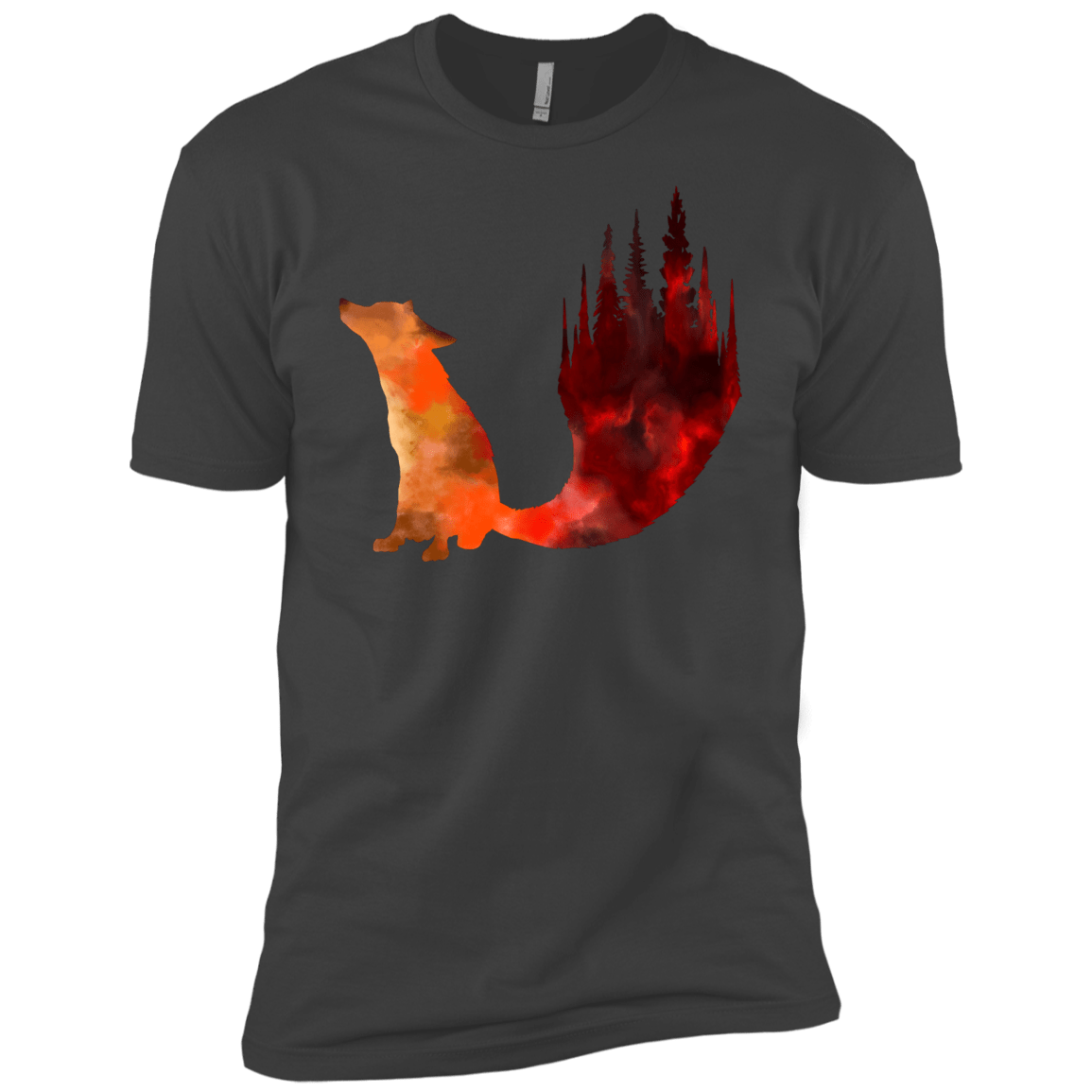 T-Shirts Heavy Metal / X-Small Fox Tail Men's Premium T-Shirt