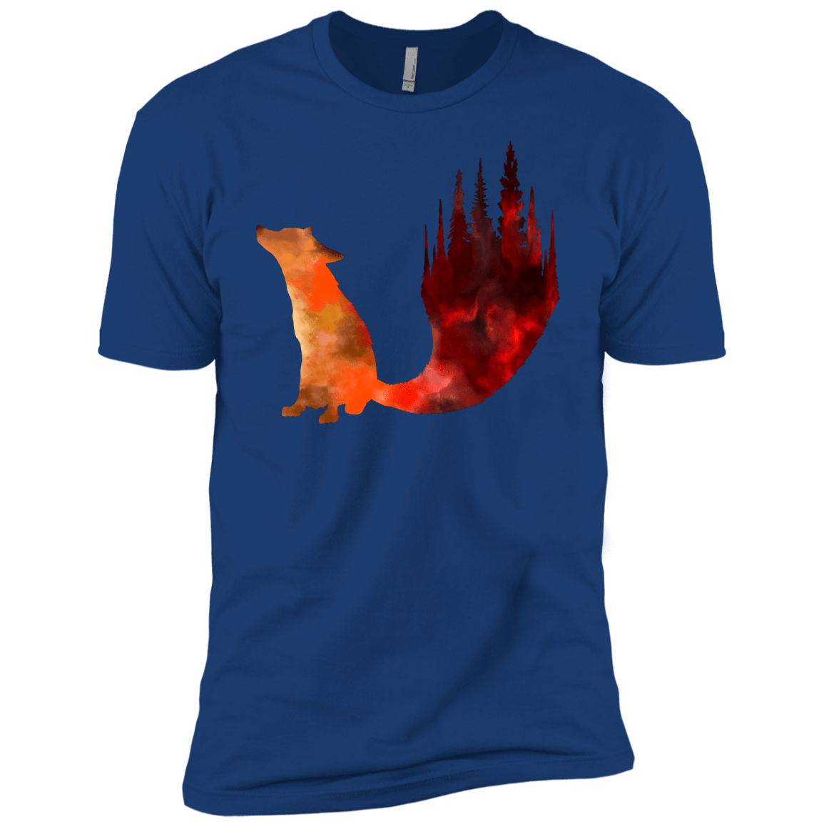 T-Shirts Royal / X-Small Fox Tail Men's Premium T-Shirt