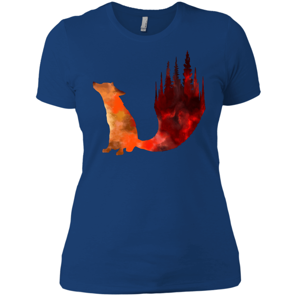 T-Shirts Royal / X-Small Fox Tail Women's Premium T-Shirt