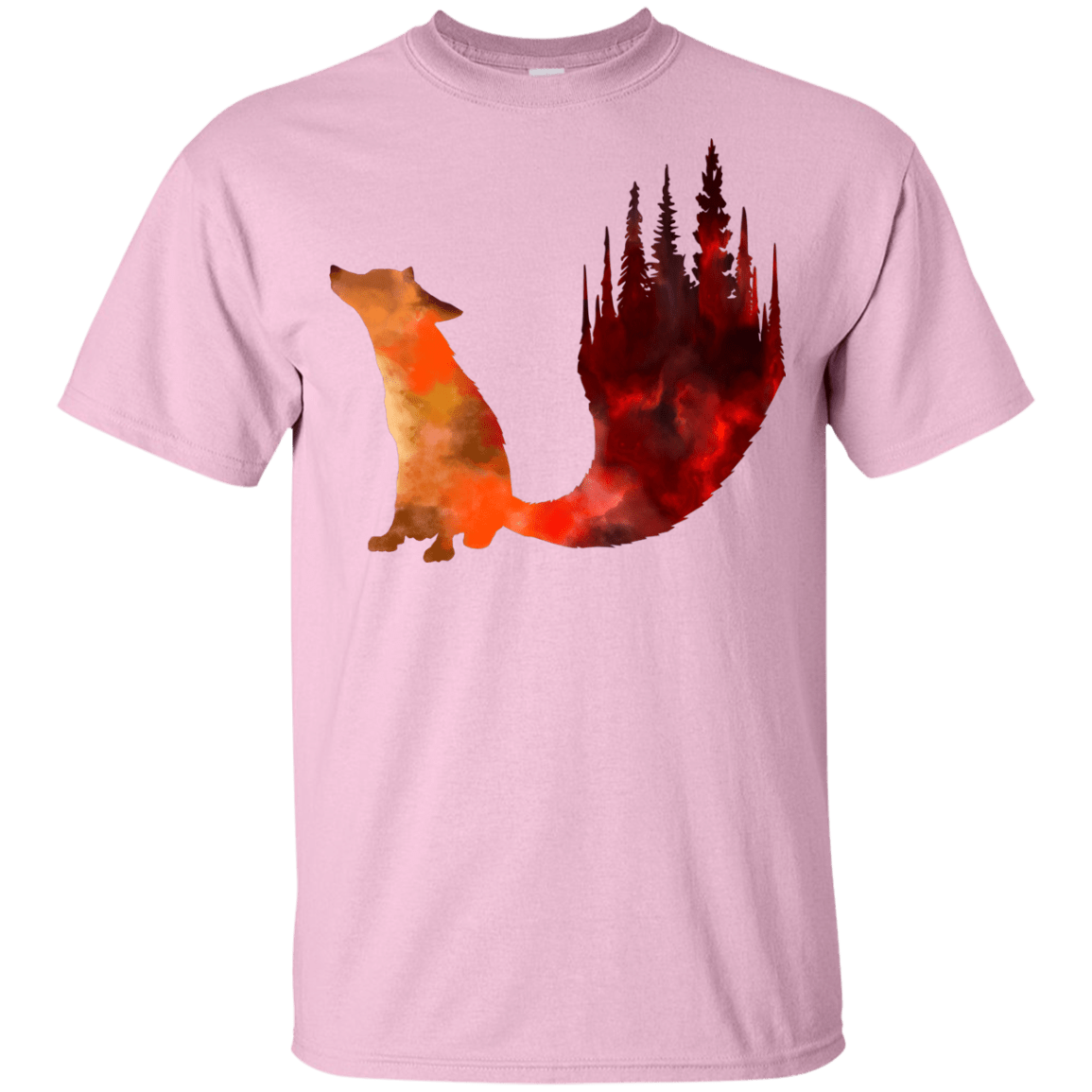 T-Shirts Light Pink / YXS Fox Tail Youth T-Shirt