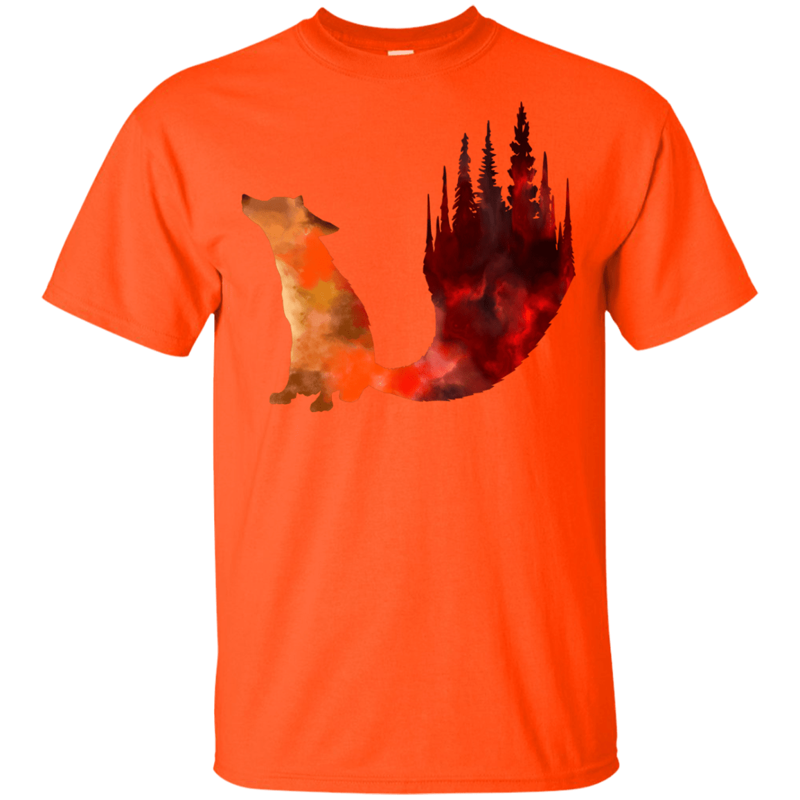 T-Shirts Orange / YXS Fox Tail Youth T-Shirt