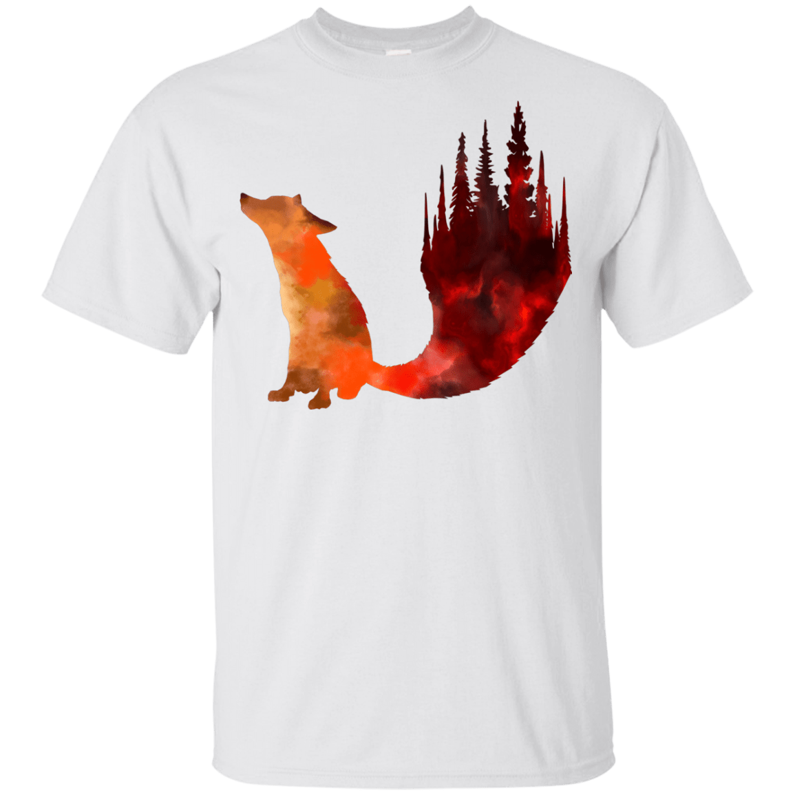 T-Shirts White / YXS Fox Tail Youth T-Shirt