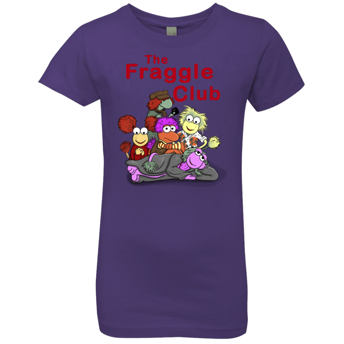 T-Shirts Purple Rush / YXS Fraggle Club Girls Premium T-Shirt
