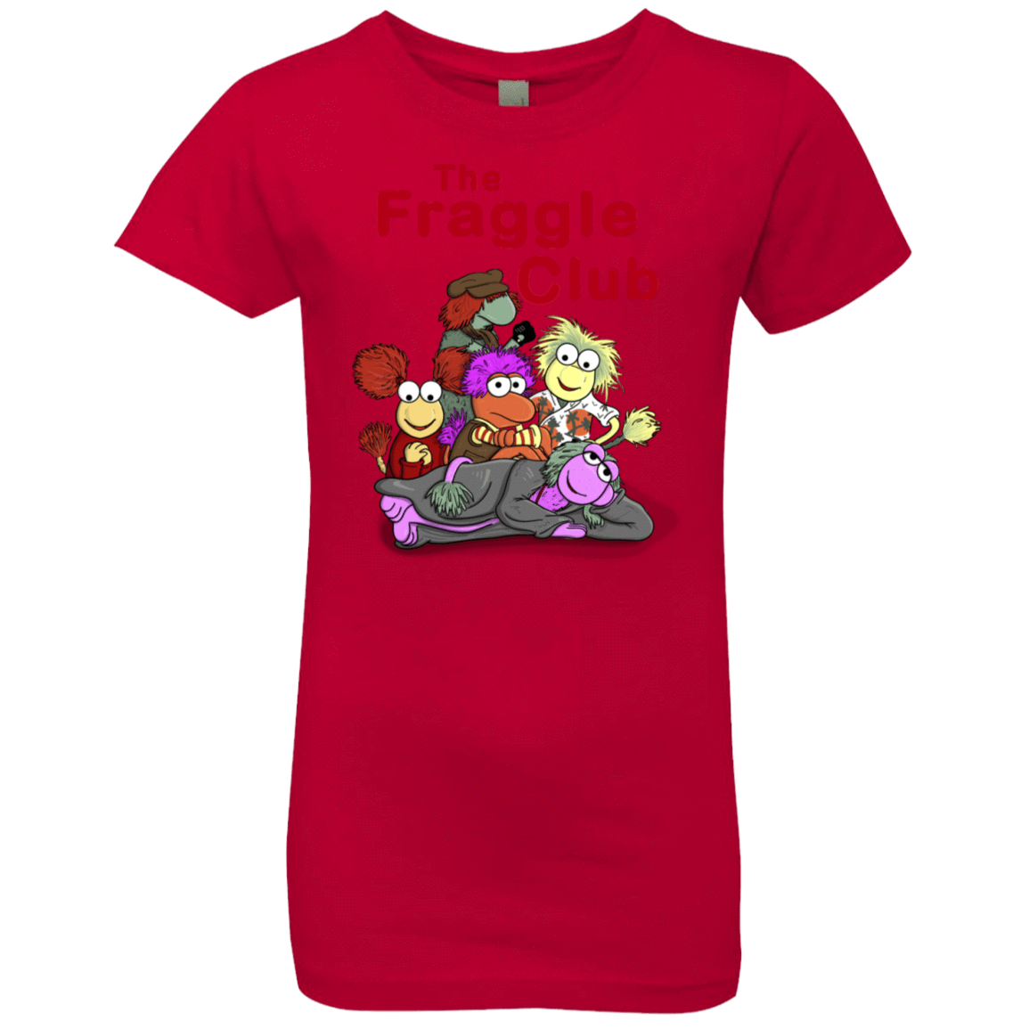 T-Shirts Red / YXS Fraggle Club Girls Premium T-Shirt