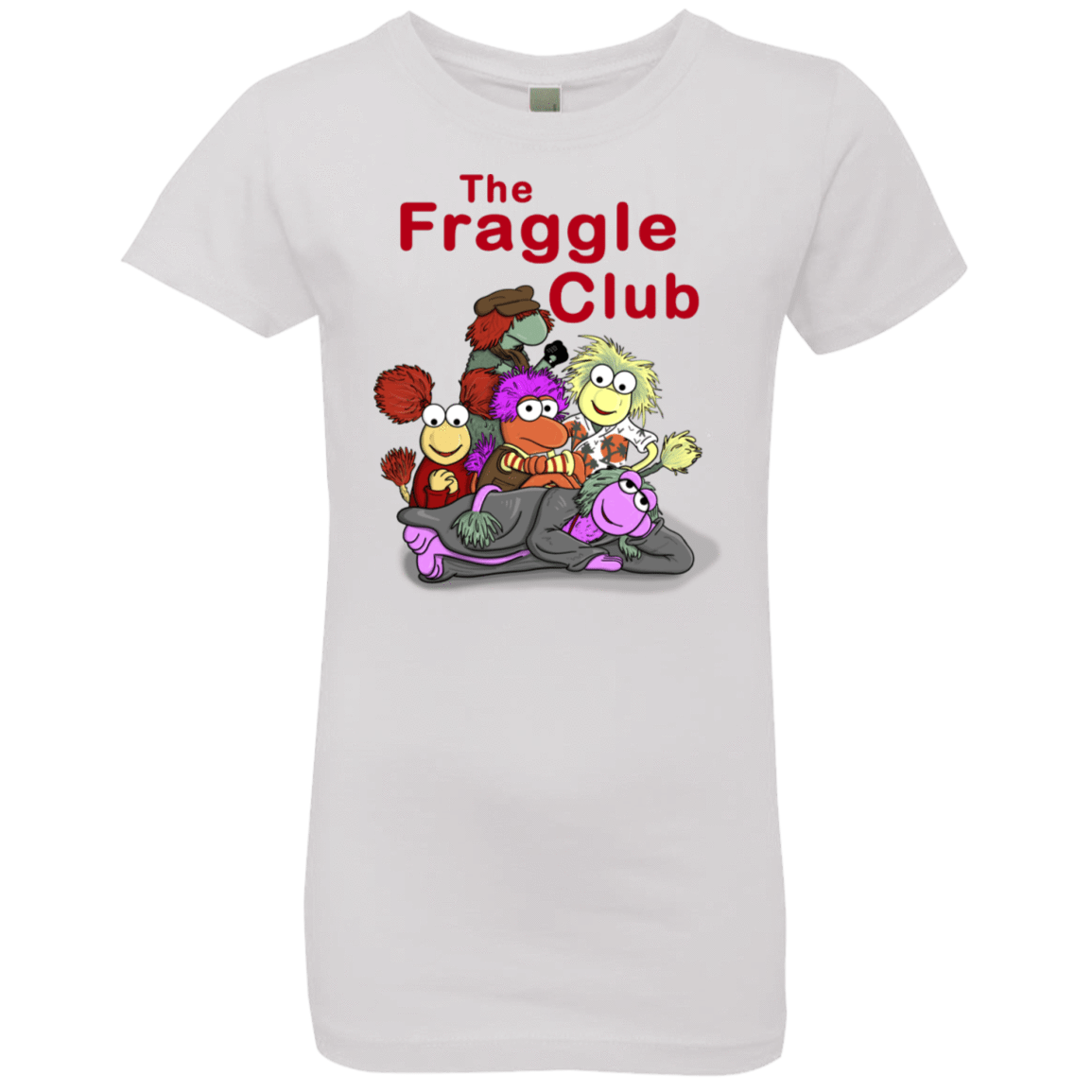T-Shirts White / YXS Fraggle Club Girls Premium T-Shirt