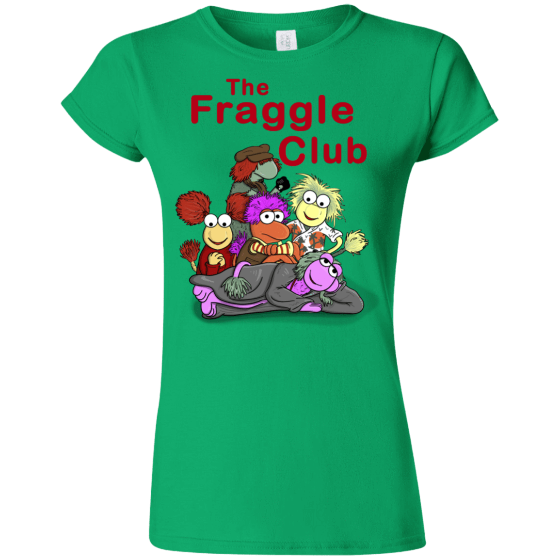 T-Shirts Irish Green / S Fraggle Club Junior Slimmer-Fit T-Shirt