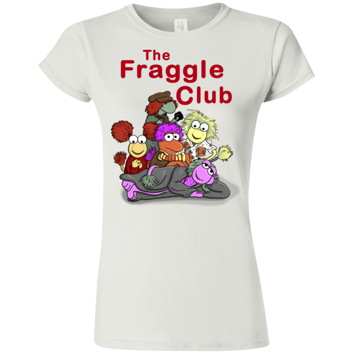 T-Shirts White / S Fraggle Club Junior Slimmer-Fit T-Shirt