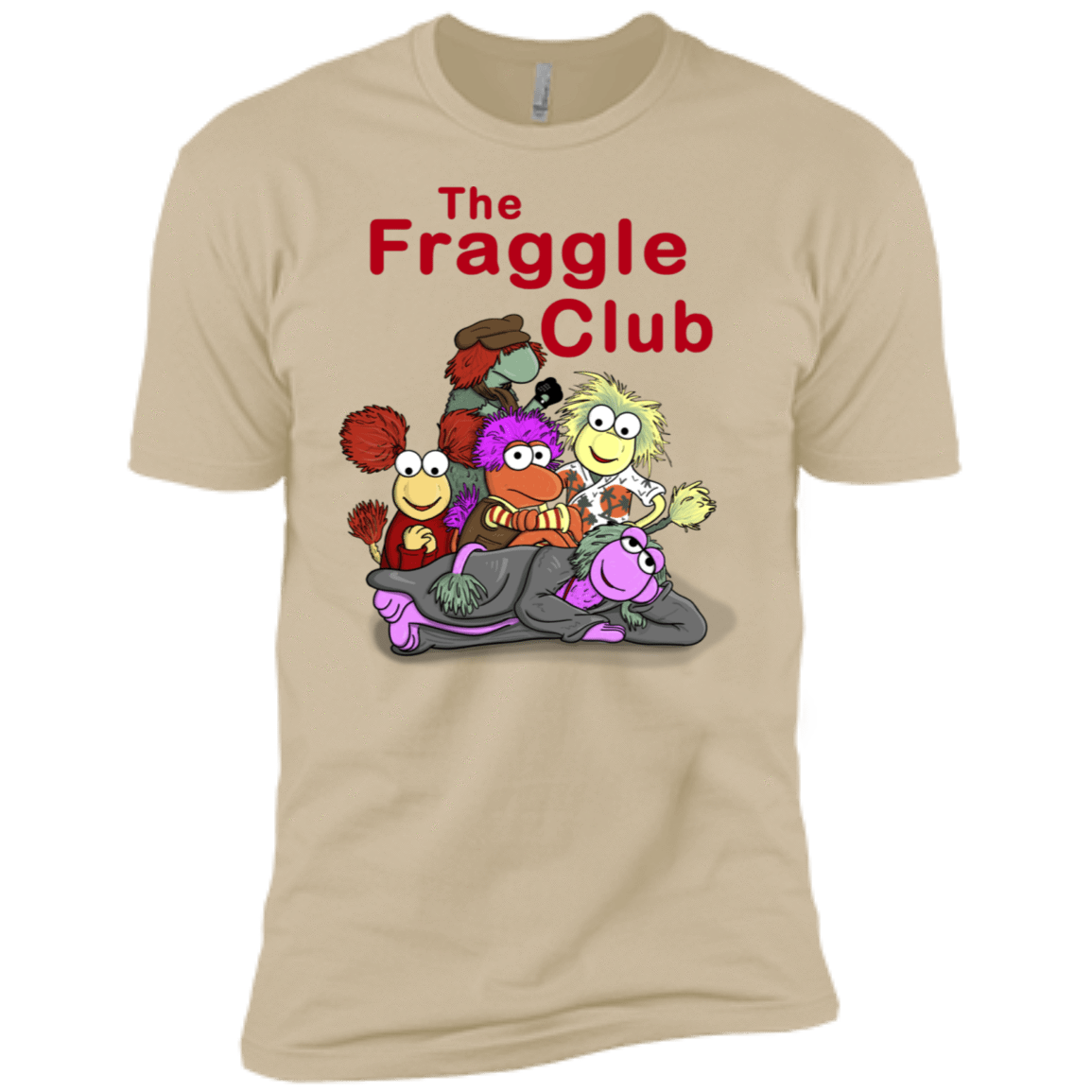 T-Shirts Sand / X-Small Fraggle Club Men's Premium T-Shirt
