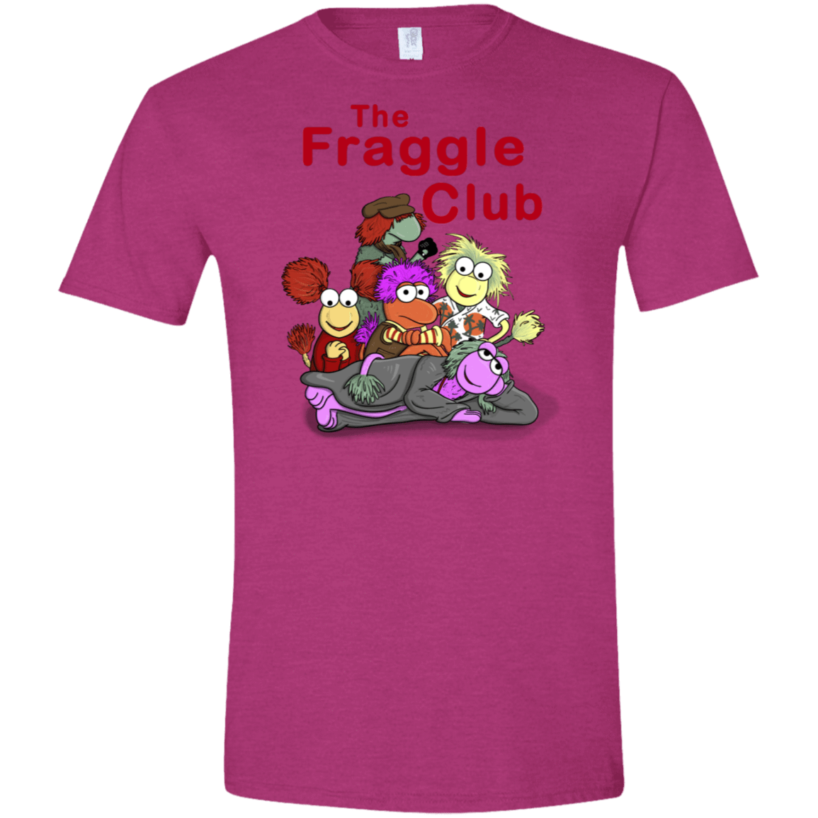 T-Shirts Antique Heliconia / S Fraggle Club Men's Semi-Fitted Softstyle