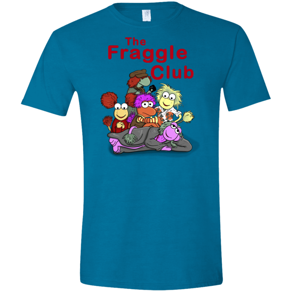 T-Shirts Antique Sapphire / S Fraggle Club Men's Semi-Fitted Softstyle