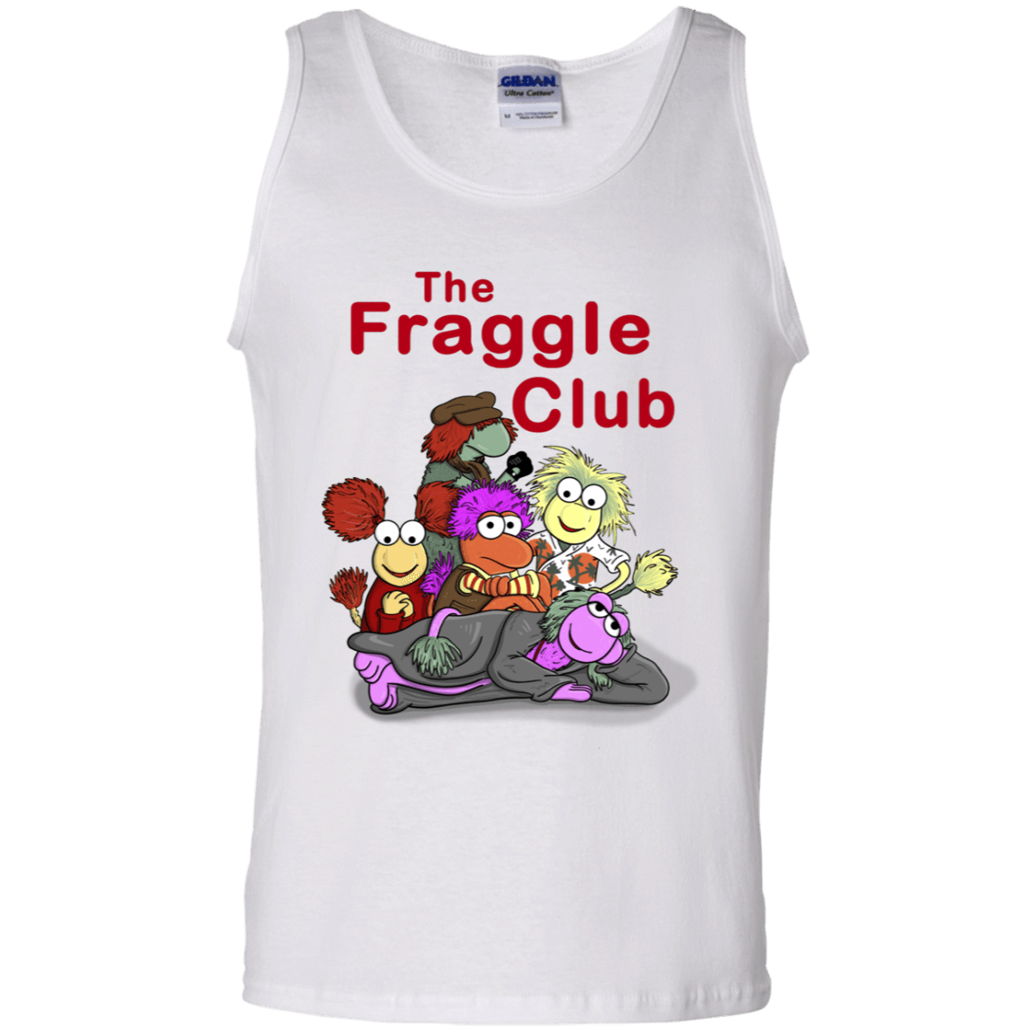 T-Shirts White / S Fraggle Club Men's Tank Top