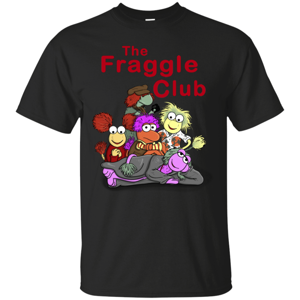 T-Shirts Black / S Fraggle Club T-Shirt