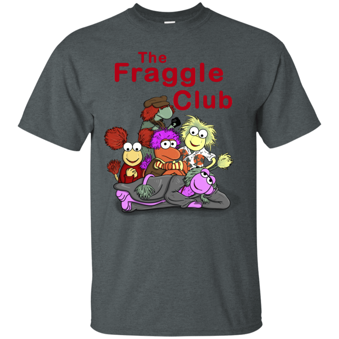 T-Shirts Dark Heather / S Fraggle Club T-Shirt