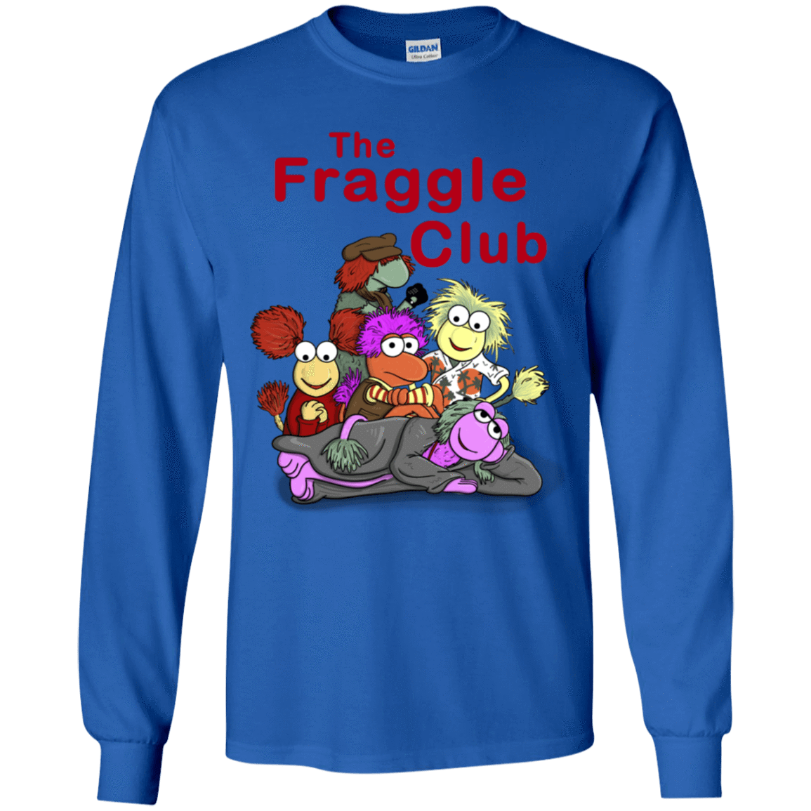 T-Shirts Royal / YS Fraggle Club Youth Long Sleeve T-Shirt