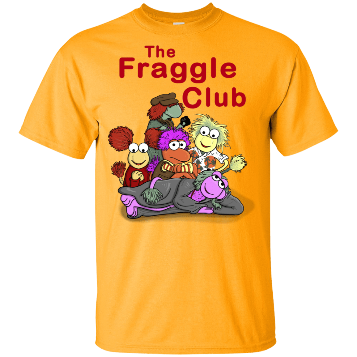 T-Shirts Gold / YXS Fraggle Club Youth T-Shirt
