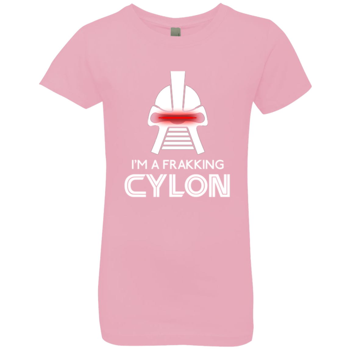 T-Shirts Light Pink / YXS Frakking cylon Girls Premium T-Shirt