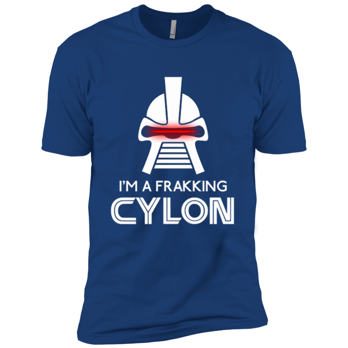 T-Shirts Royal / X-Small Frakking cylon Men's Premium T-Shirt