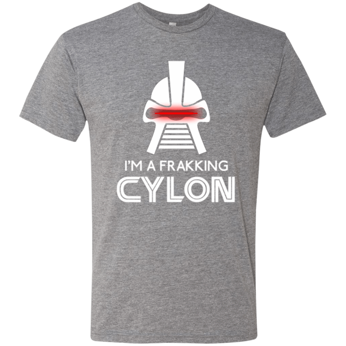 T-Shirts Premium Heather / Small Frakking cylon Men's Triblend T-Shirt