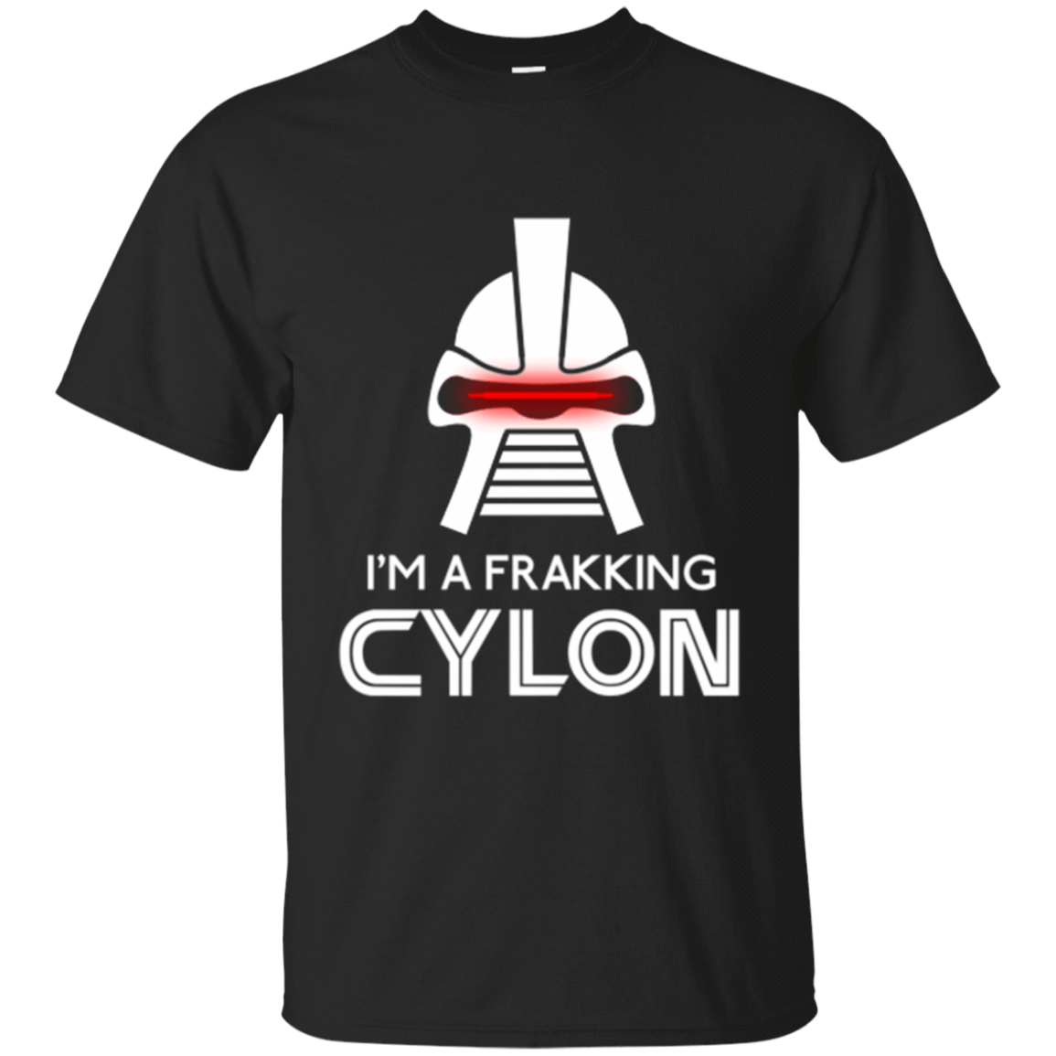 T-Shirts Black / Small Frakking cylon T-Shirt