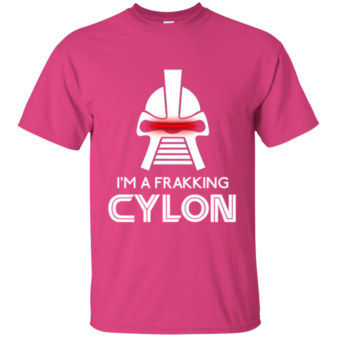 T-Shirts Heliconia / Small Frakking cylon T-Shirt