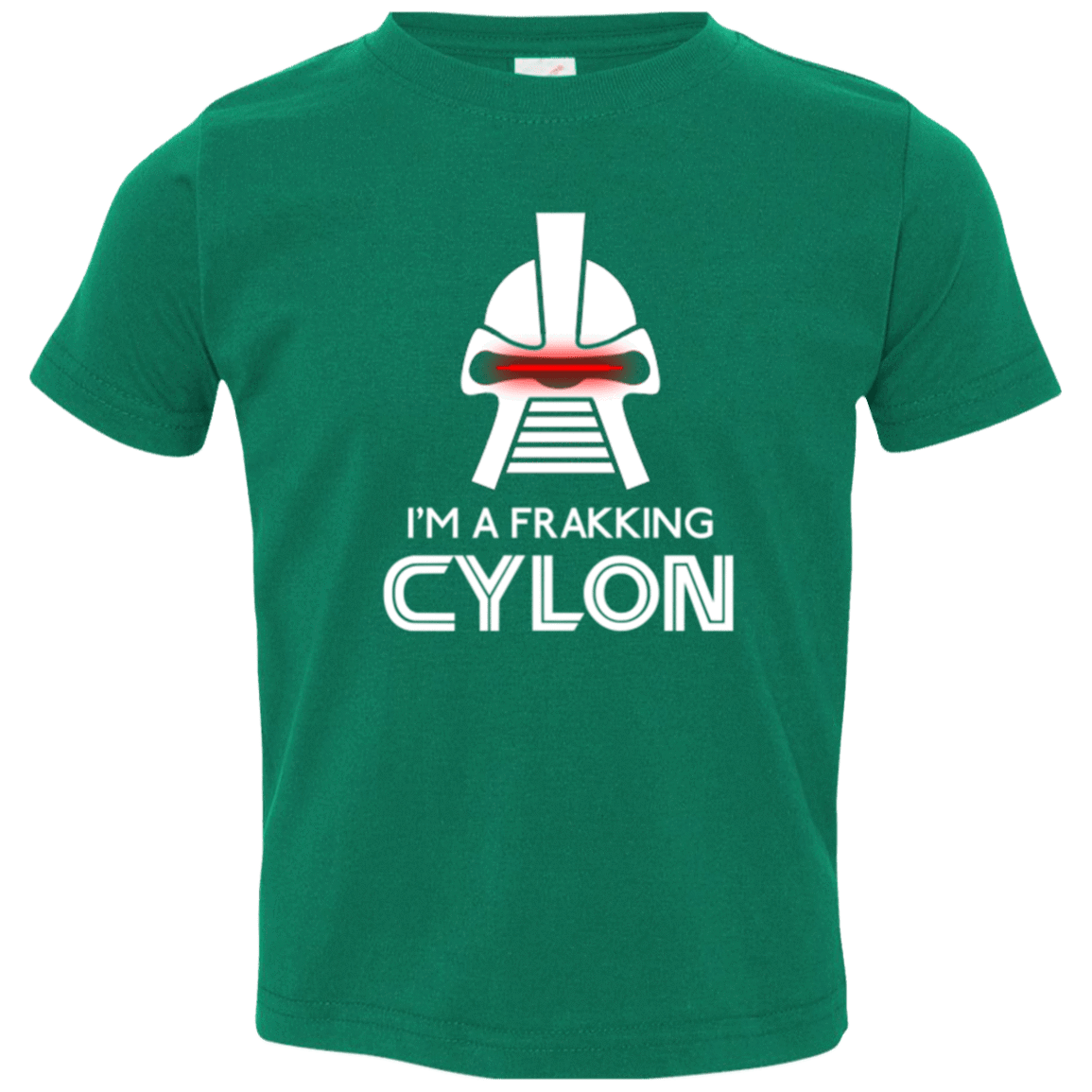 T-Shirts Kelly / 2T Frakking cylon Toddler Premium T-Shirt