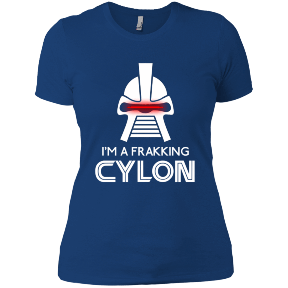 T-Shirts Royal / X-Small Frakking cylon Women's Premium T-Shirt