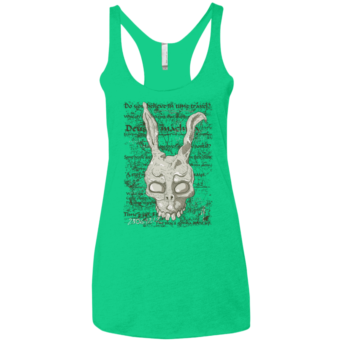T-Shirts Envy / X-Small Frank's Legacy Women's Triblend Racerback Tank