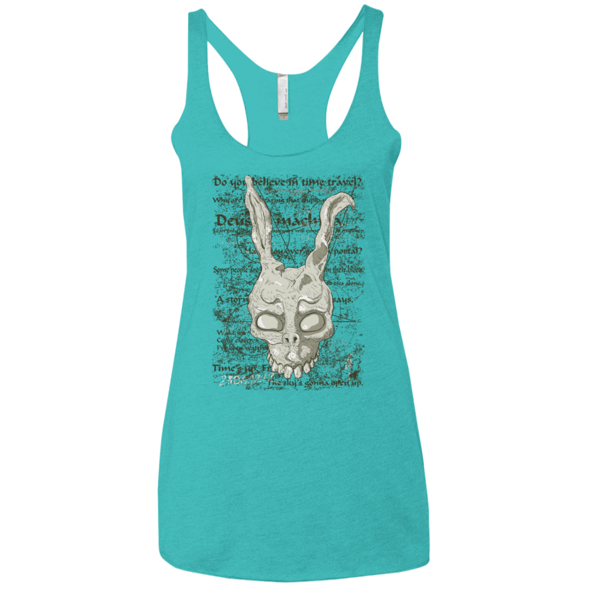 T-Shirts Tahiti Blue / X-Small Frank's Legacy Women's Triblend Racerback Tank