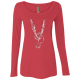 T-Shirts Vintage Red / Small Frank Smoke Women's Triblend Long Sleeve Shirt