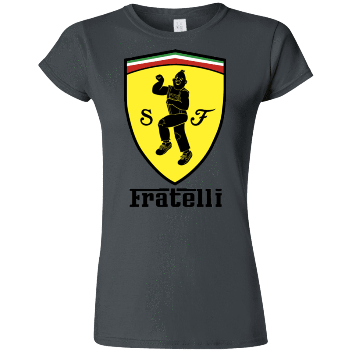 T-Shirts Charcoal / S Fratelli Junior Slimmer-Fit T-Shirt