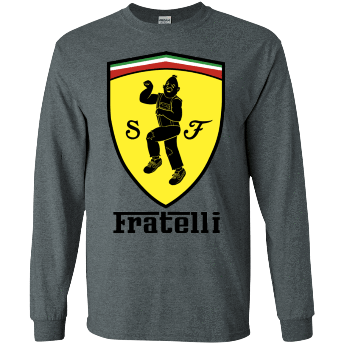 T-Shirts Dark Heather / S Fratelli Men's Long Sleeve T-Shirt