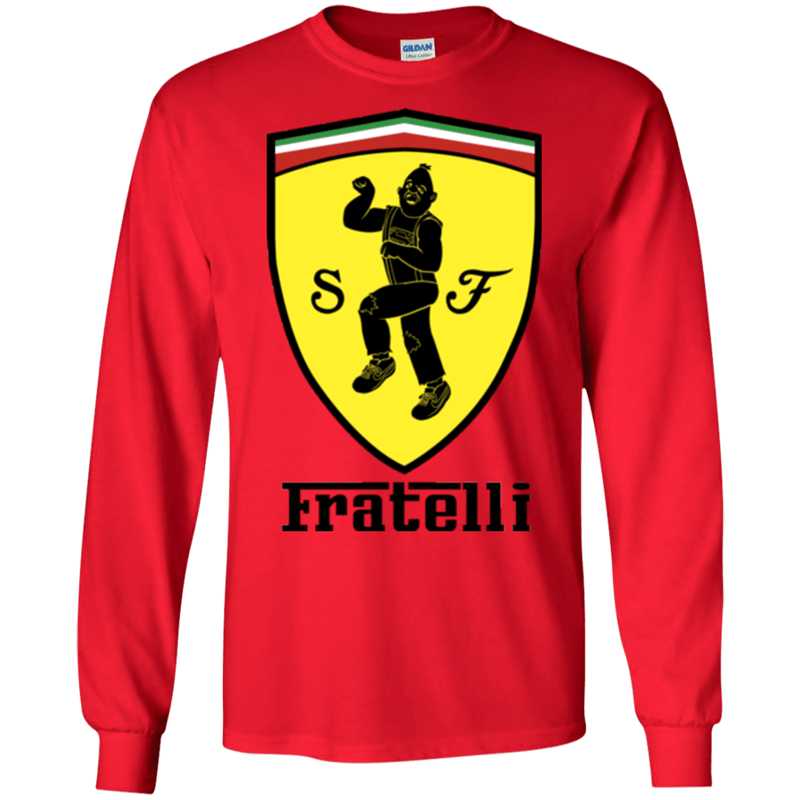T-Shirts Red / S Fratelli Men's Long Sleeve T-Shirt