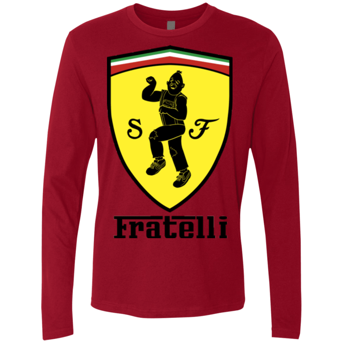 T-Shirts Cardinal / S Fratelli Men's Premium Long Sleeve