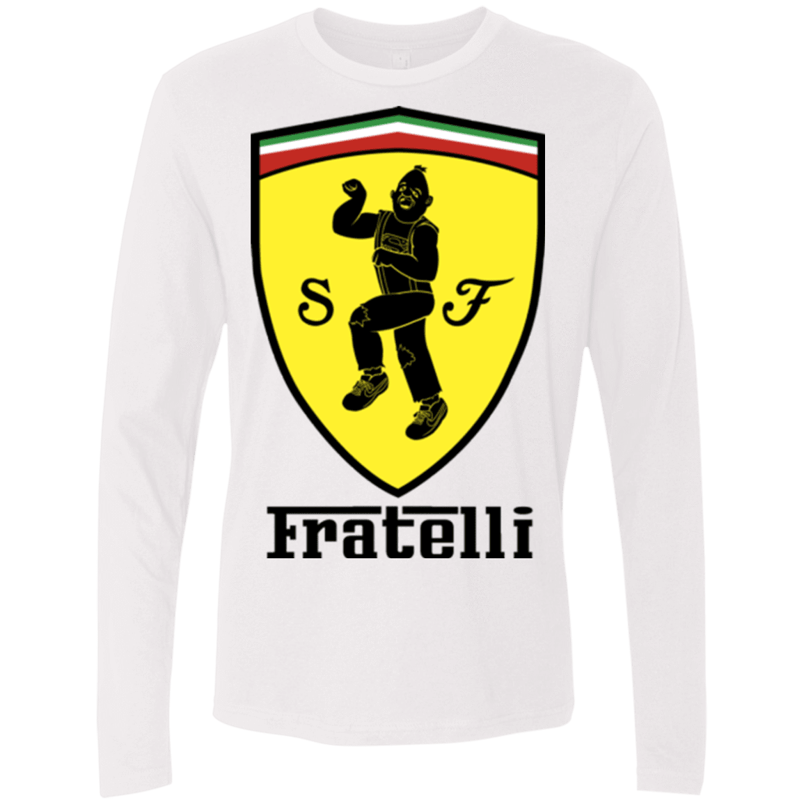 T-Shirts White / S Fratelli Men's Premium Long Sleeve