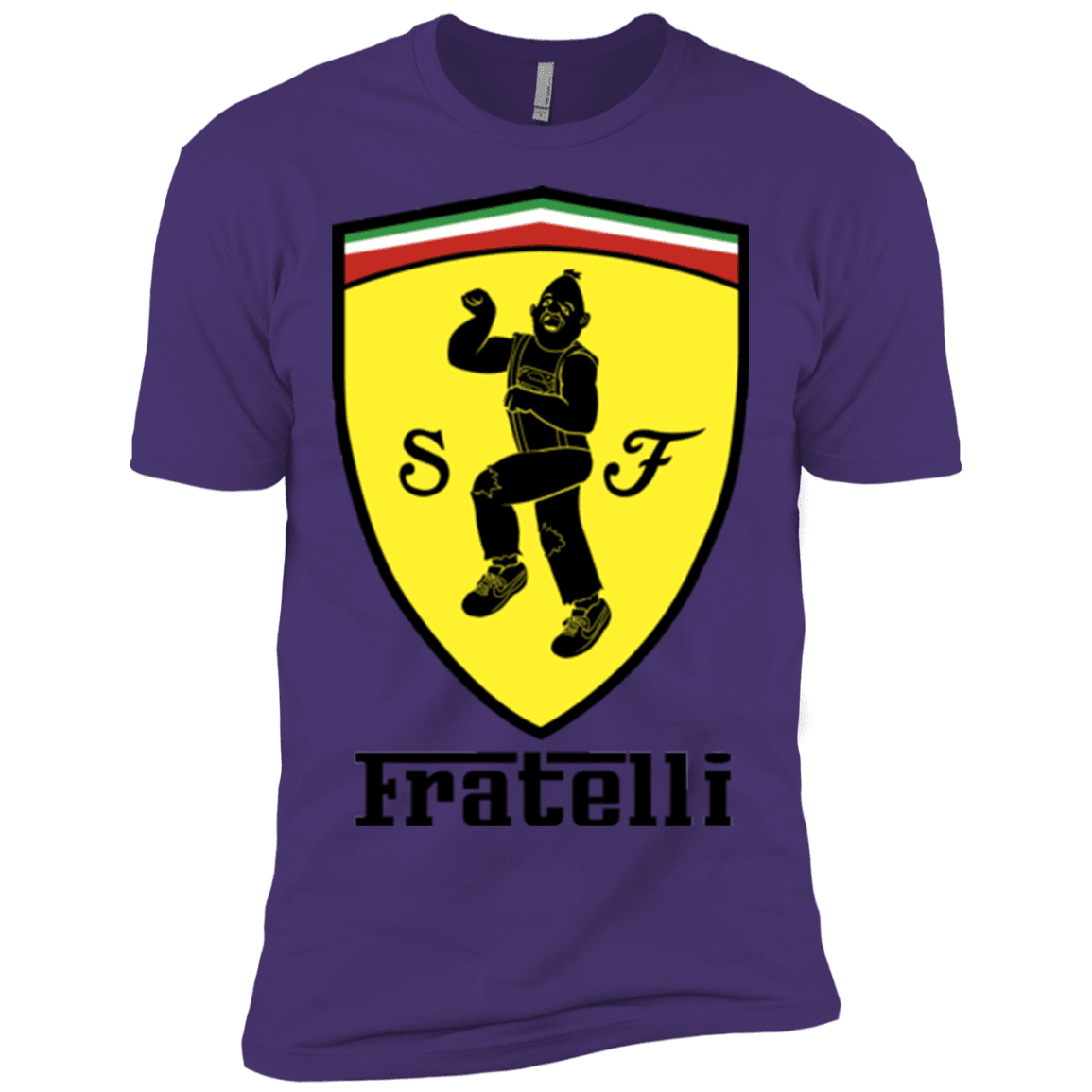 T-Shirts Purple Rush/ / X-Small Fratelli Men's Premium T-Shirt